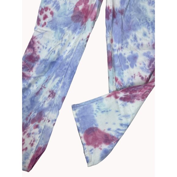 FashionNova Women's Multicolor Washed Tie- Die Straight Cut Jeans Sz 5 - Picture 3 of 7